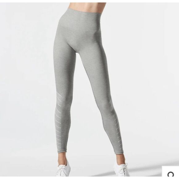 Blanqi SPORT SUPPORT GRAY CONTOUR LEGGING MATERNITY AND POSTPARTUM Size M - Picture 3 of 6